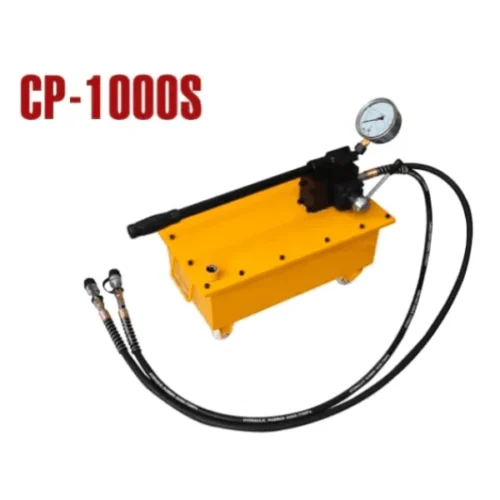 Hand Hydraulic Pump CP-1000S Maximum 70Mpa Oil Capacity 2500CC