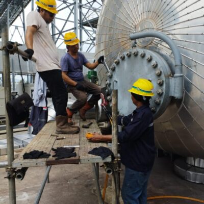 Project Bolt Tightening Coal-fired Steam Power Plant (CFSPP) Palu-3 2x50 MW Project di Donggala, Sulawesi Tengah 3 - mahadaya