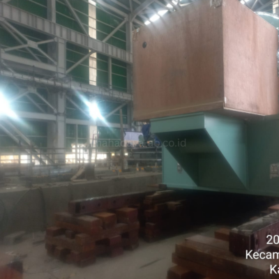 Jasa Jacking skidding generator 123T site Geothermal Salak 7-4 mahadaya