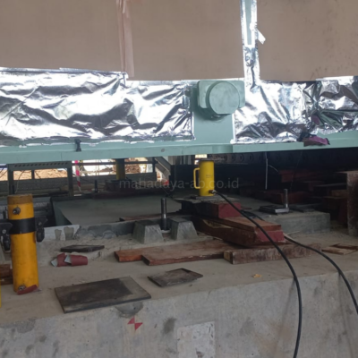 Mahadaya Jasa Jacking skidding generator 123T site Geothermal Salak 7-5