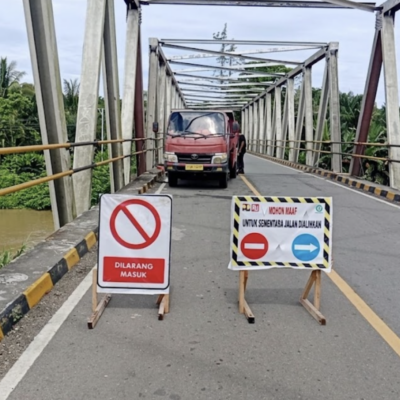 Project Jacking Jembatan Pergantian Bearing Pad 1