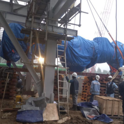 Project Jacking & Skidding Condensor Project Geothermal Salak 7 Sukabumi 2